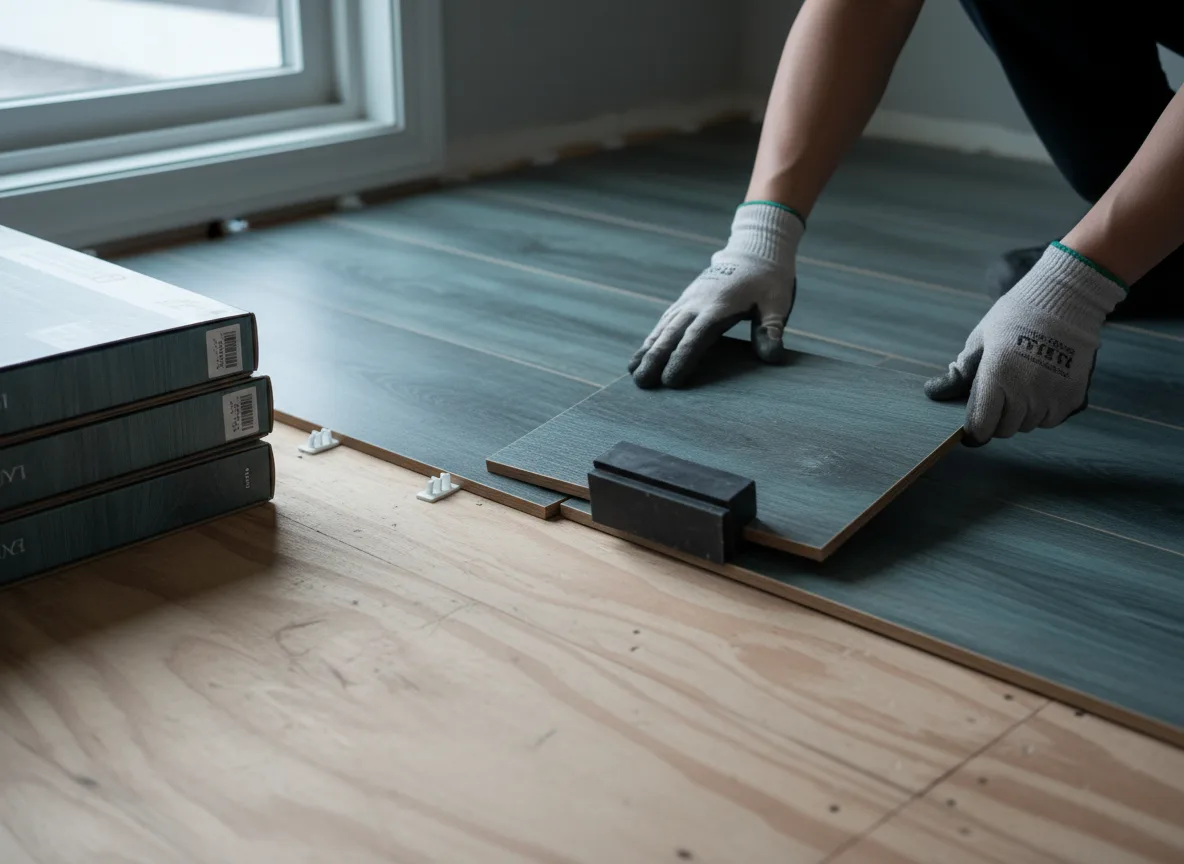 Luxury Vinyl Plank Installation company in Teeds Grove, IA